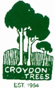 Artwork, other, Croydon Conservation Society -  Croydon Trees Est 1964 logo