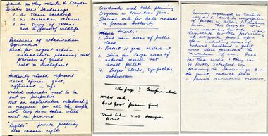 Document, Notes to present to House of Representatives Standing Committee on how Croydon Society sees Dandenong