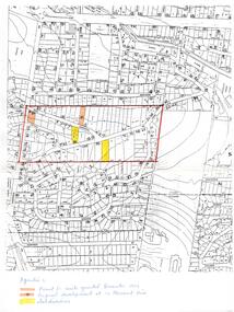 Map, New subdivision plans - Pleasant Rise Croydon 1989