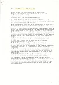 Administrative record, Croydon Conservation Society - Annual General Meeting - 10 March 1994