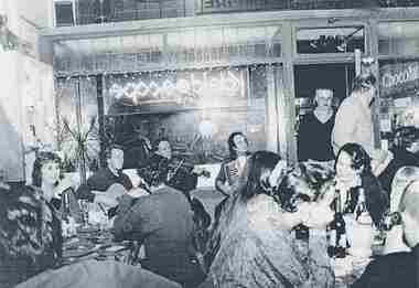 Photograph - Kaleidoscope Cafe interior, c 1994