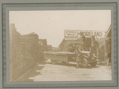 Photograph - Moreland Timber Yard, c1910