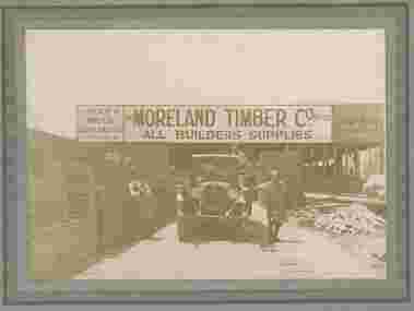Photograph - Moreland Timber Yard, 1910 c