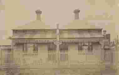 Photograph - Brunswick Houses, 1880c
