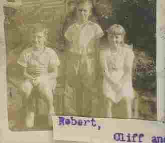 Photograph - Dollman children, 1949