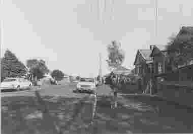 Photograph - Newman Street, 1984, Roslyn King, 1984