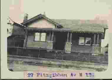Photograph - Dollman house, 1920s
