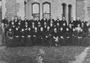 Photograph - Brunswick Methodist Church Sunday School, 1900c