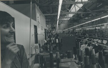 Photograph - Fletcher Jones Factory, Brunswick, Roslyn King, 1984