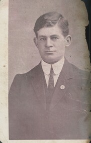 Photograph - Charles Arthur John (Jack) Dollman, 1913