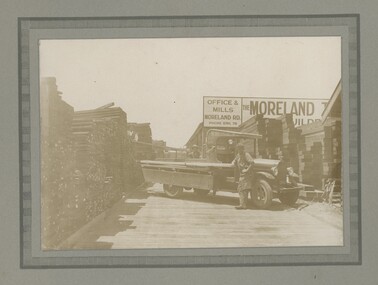 Photograph - Moreland Timber Yard, 1920s