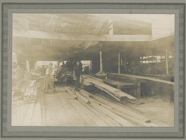Photograph - Moreland Timber Yard, 1900c