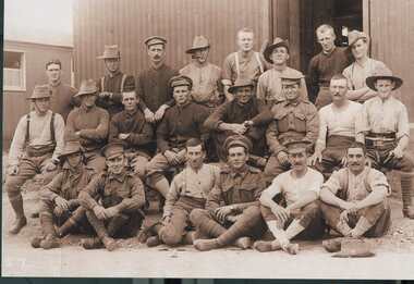 Photograph - Hoffman Brickworks staff, 1920