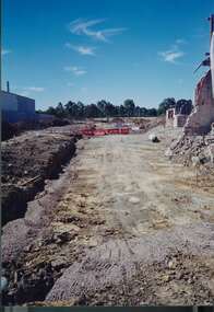 Photograph - Hoffman Brickworks - Demolition work, 1999