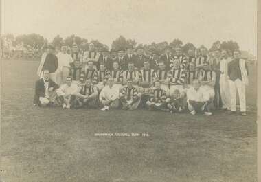 Photograph - Brunswick Football Team 1919, 1919