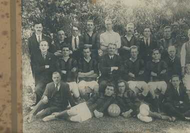 Photograph - Football team - 'BFC 1921' (Brunswick Football Club)