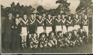Photograph - Brunswick City Football Club, 1937