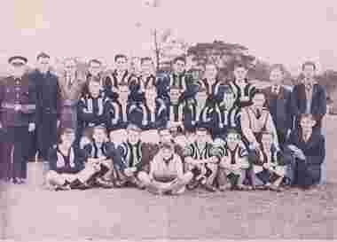 Photograph - Brunswick Thirds football team, early 1940s