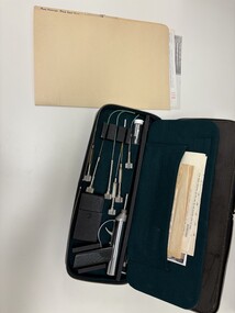 Equipment (collection) - The Royal Marsden Implantation Gun MK III and associated reference Materials