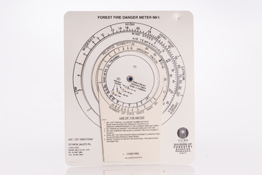McArthur Forest Fire Danger Meter - Mk 5, 1992