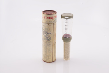 Ventimeter, Anemometer in cardboard tube