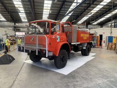 Bedford M series fire tanker