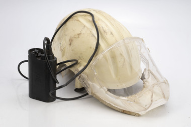 Airstream protective helmet