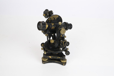 Theodolite in wooden box