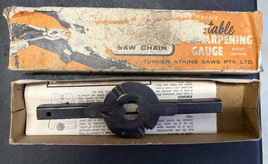 TURNER ATKINS saw sharpening guide