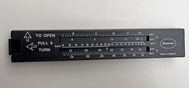 Tool - Brannan The 'Compact' Whirling Hygrometer, sling psychrometer