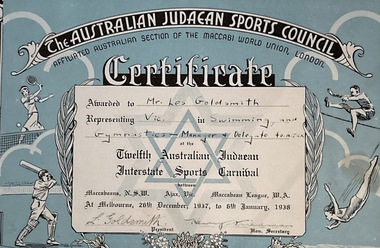 Award, 1937-1938