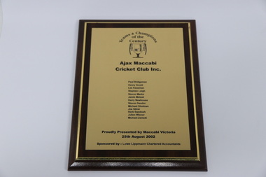 Award, 2002