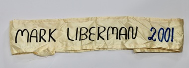 Uniform - playing strip, 2001