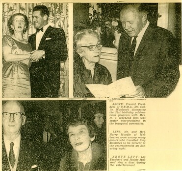 Portland CEMA 21st Birthday Celebrations 1966