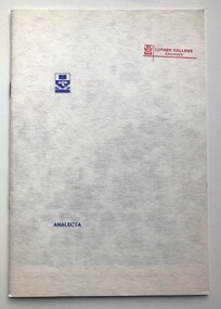 Magazine, Analecta 1964