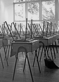 Furniture, Student desk, 1960's