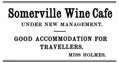 Photograph - Somerville Wine Cafe