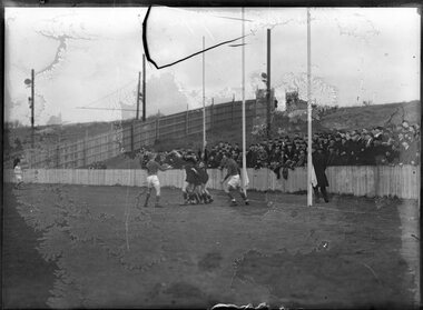 Photograph, Photograph, Scotch College v. Xavier College football match, 1934