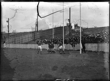 Photograph, Photograph, Scotch College v. Xavier College football match, 1934