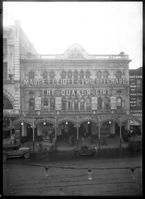 Photograph, Bull, Hugh Jones, 1897-1993, Theatre Royal, Bourke Street