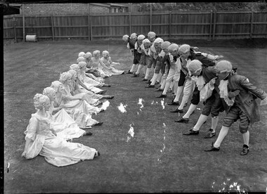 Photograph, Bull, Hugh Jones, 1897-1993, Naval Pageant, rehearsal for Victorian Centenary celebrations