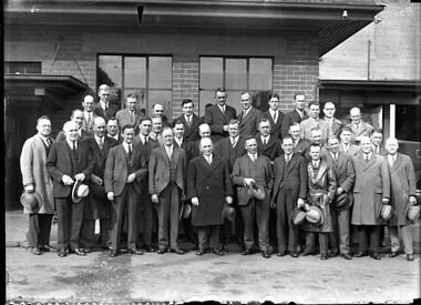 Photograph, Bull, Hugh Jones, 1897-1993, Steel manufacturers, McPherson's Ltd, Melbourne