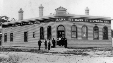 Photograph (item) - Building, The Bank Of Victoria Limited 1948