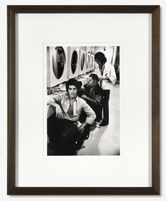 Rennie Ellis, Men at the Hairdressers, c. 1970