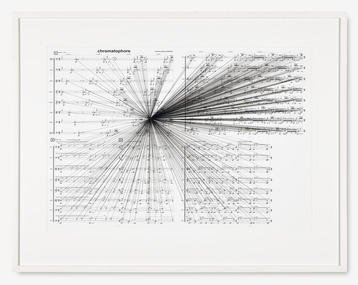 Marco Fusinato, Mass Black Implosion (Chromatophore, Anthony Pateras) #1, 2008