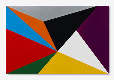 John Nixon, Project for a Wall painting Colour group E (random), 2008