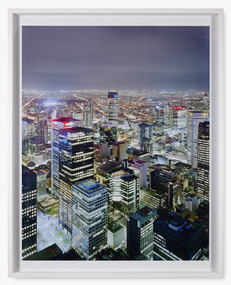David Stephenson, Melbourne looking East from Rialto Tower 1, 2009