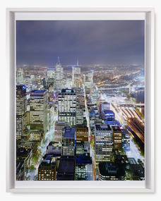 David Stephenson, Melbourne looking East from Rialto Tower 2, 2009