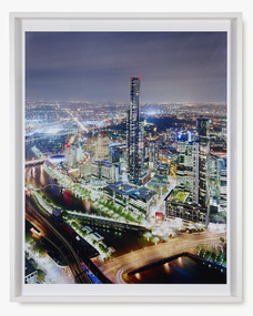 David Stephenson, Melbourne looking East from Rialto Tower 3, 2009