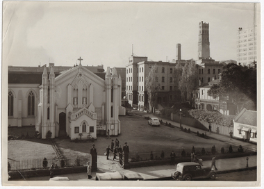 Photograph - St Francis' Church and new Monastery, c. 1938